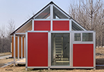 custom built home metal frame